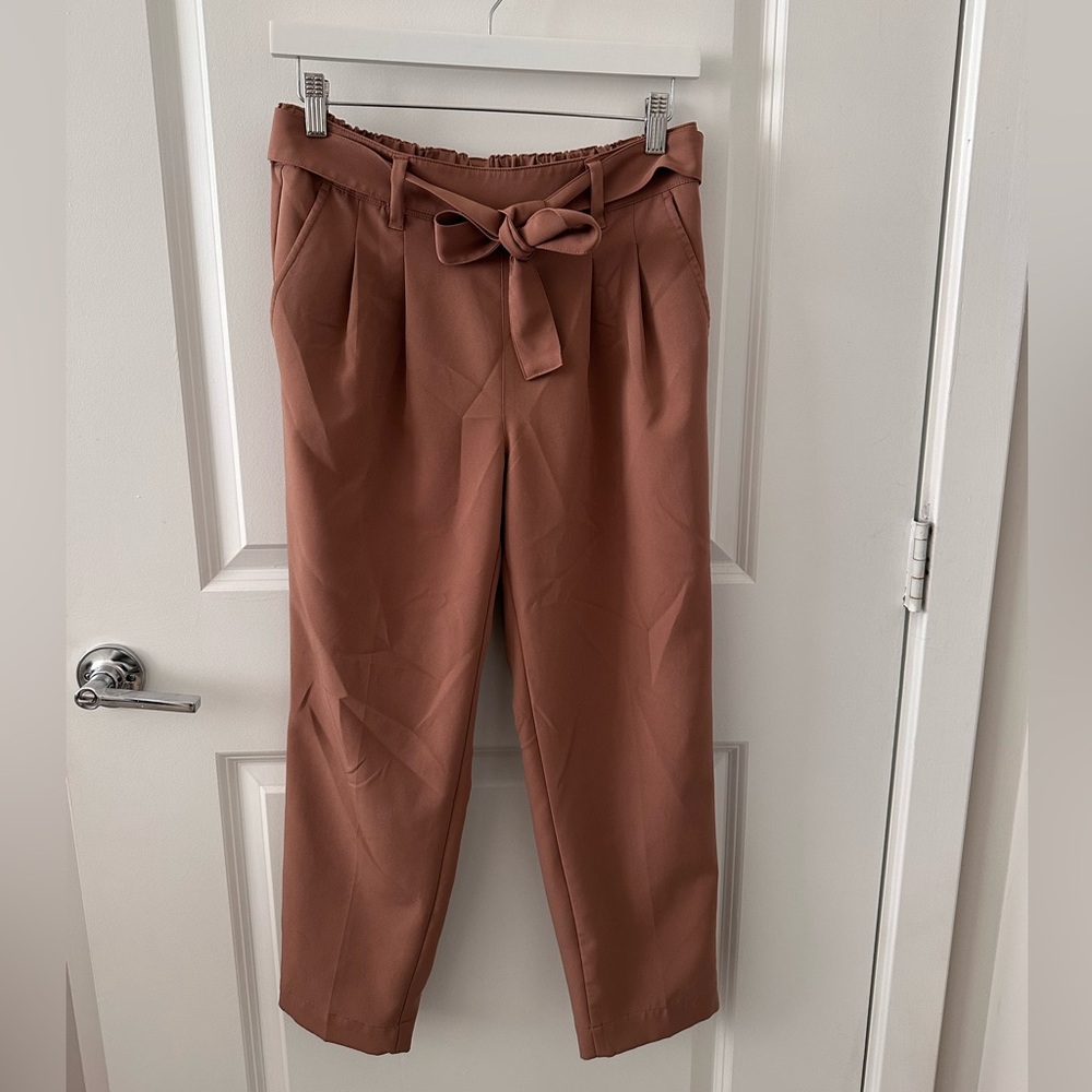 LOFT Outlet | Tie Waist Tapered Pant